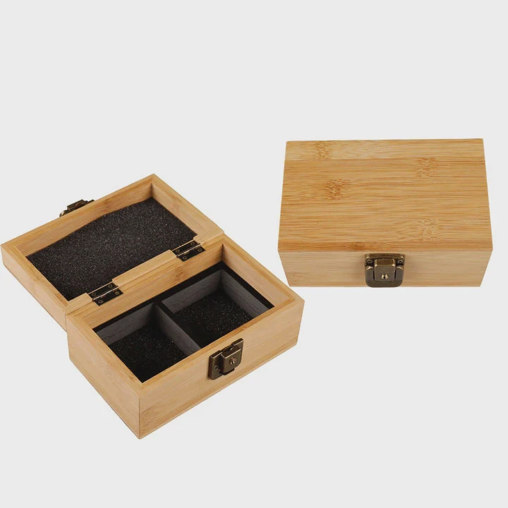 Custom Logo Bamboo Wooden Gift Box