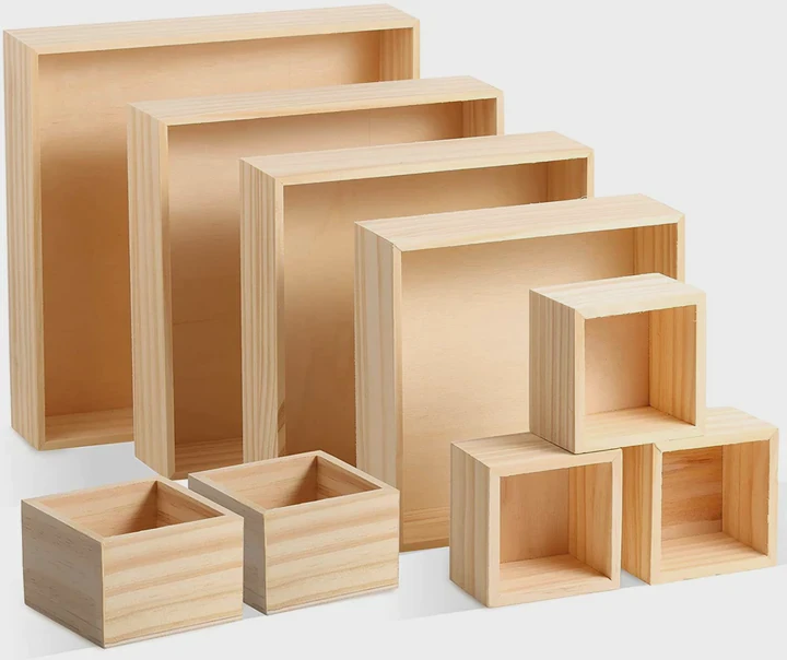 Custom Fsc Wooden Storage Gift Box