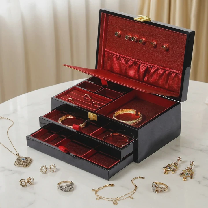 Multi Tier Jewelry Box
