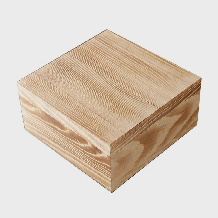 Pine Keepsake Storage Box