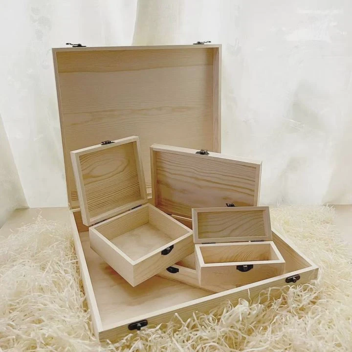 Handmade Wooden Gift Chest