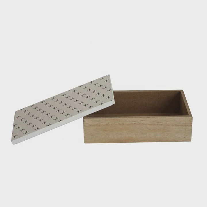 Logo Wooden Decorative Box