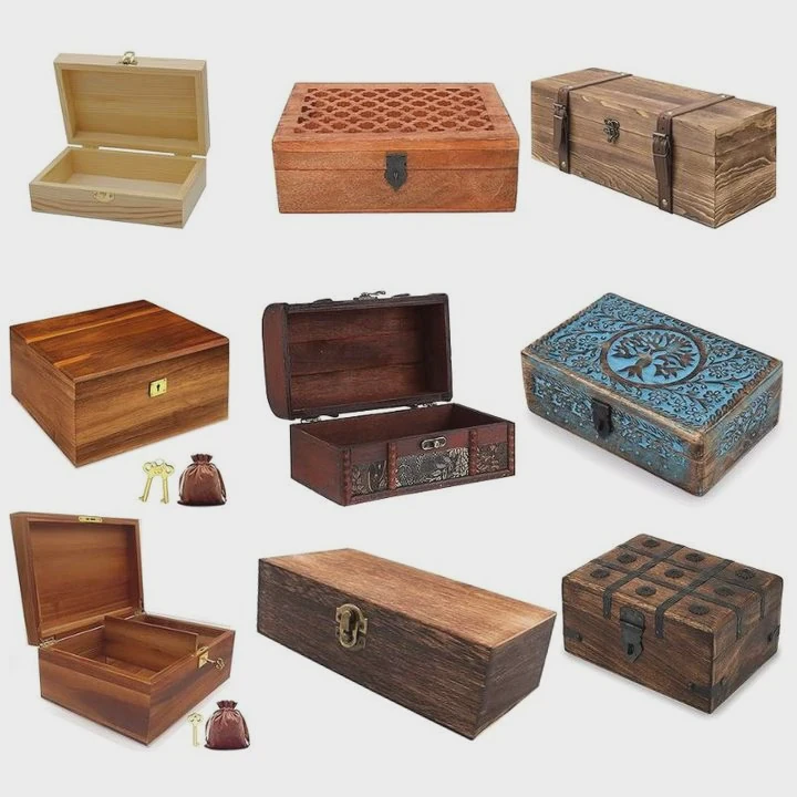 Laser Engraved Memory Chest