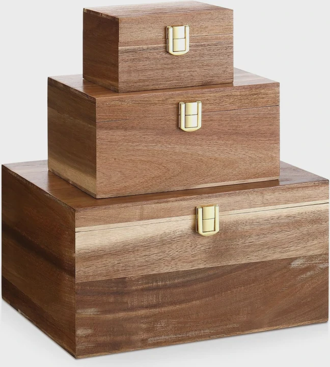 Bamboo Walnut Art Box