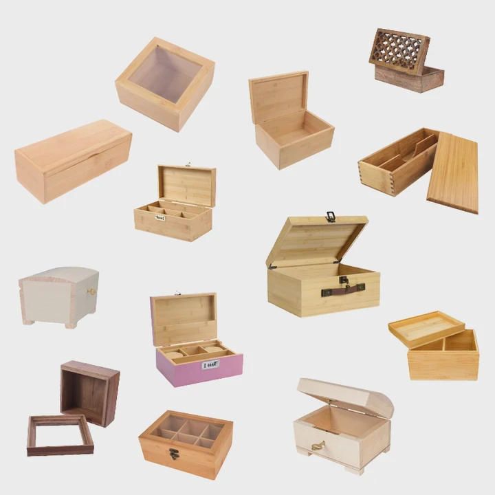 Retro Hinged Keepsake Box