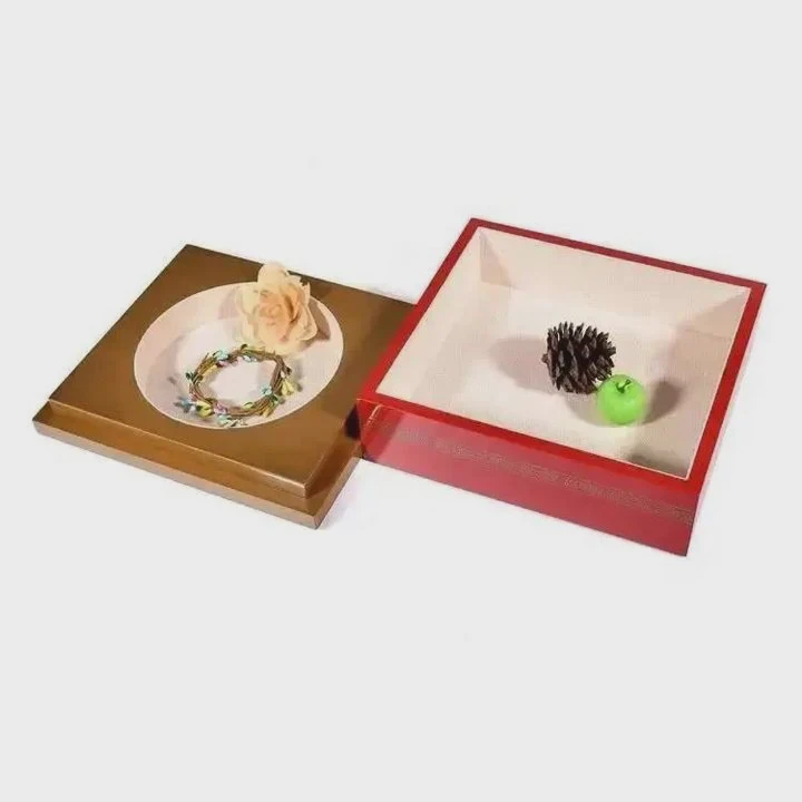 Glossy Wooden Gift Package
